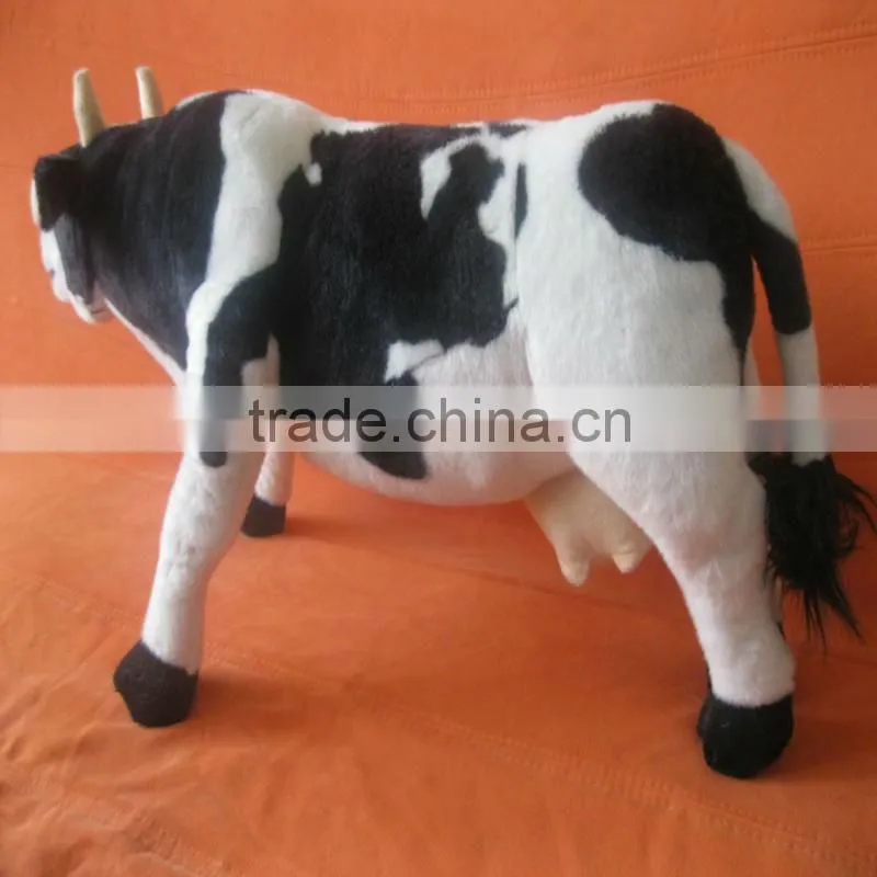 Farm animal stuffed cow soft toy