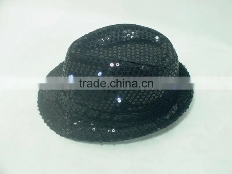 light-up hat with sequin