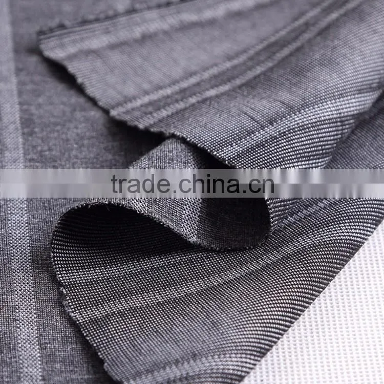 Knitted wholesale viscose rayon spandex fabric/stripe fabric