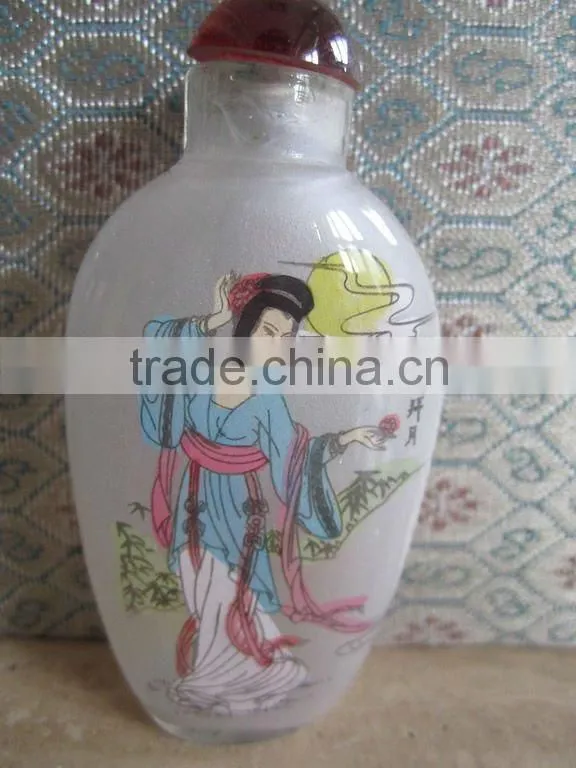Chinese Traditional snuff box c/w