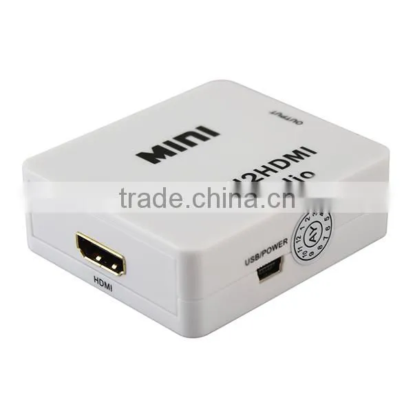 HDMI To HDMI Audio 1080p Mini Audio Video Connector Convertor