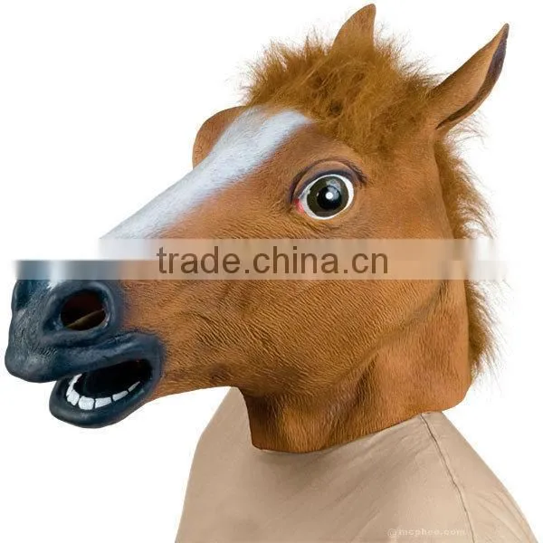 Creepy Deer Reindeer Head Face Animal Costume Halloween Party Prop Carnival MaskMK066