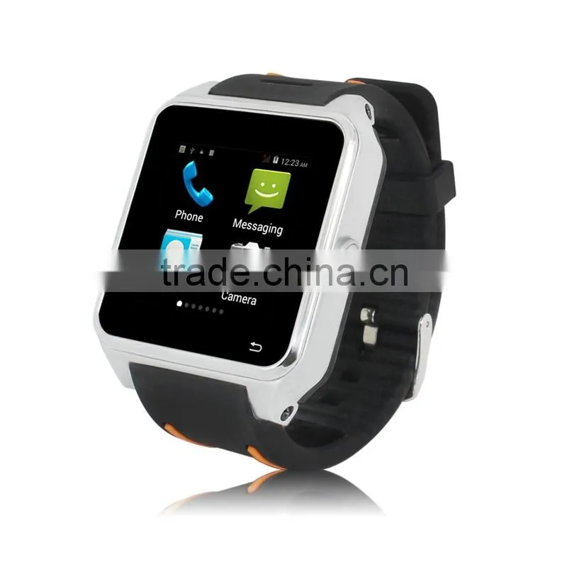 Hot Bluetooth S82 Smart Watch phone Android 4.4 MTK6572 Dual Core wifi GPS 3G Original