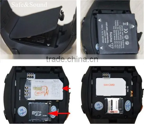 High quality 2016 touch screen cheap gps watches for runners