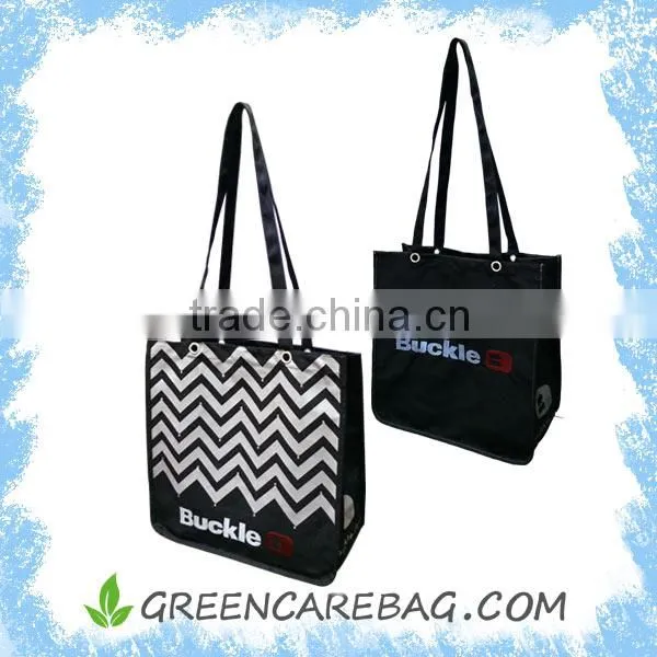 custom printed canvas shopping bag