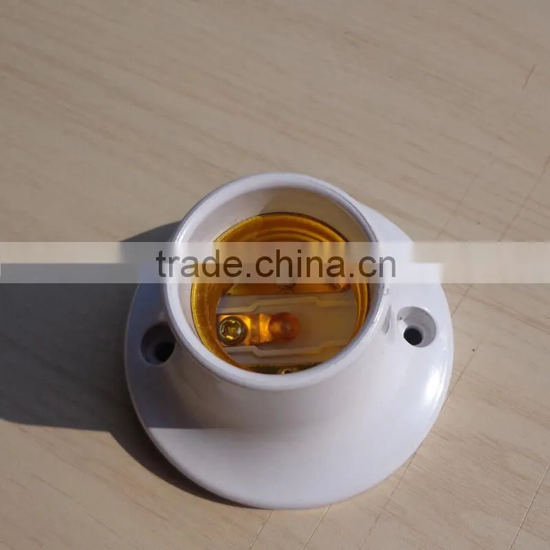 E27lamp holder ,Gold roundles lamp base lanterns base