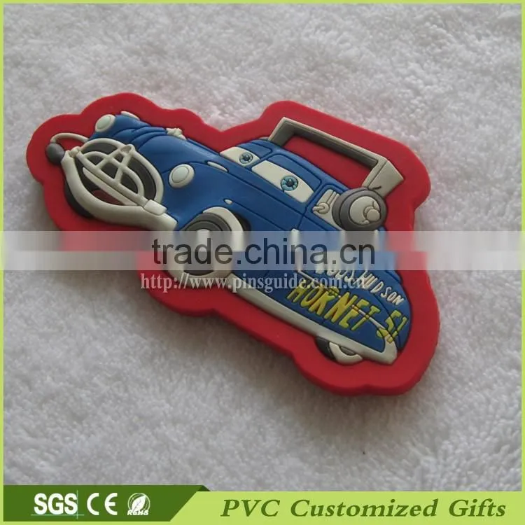 Factory promation soft pvc magnetic fridge magnet sticker