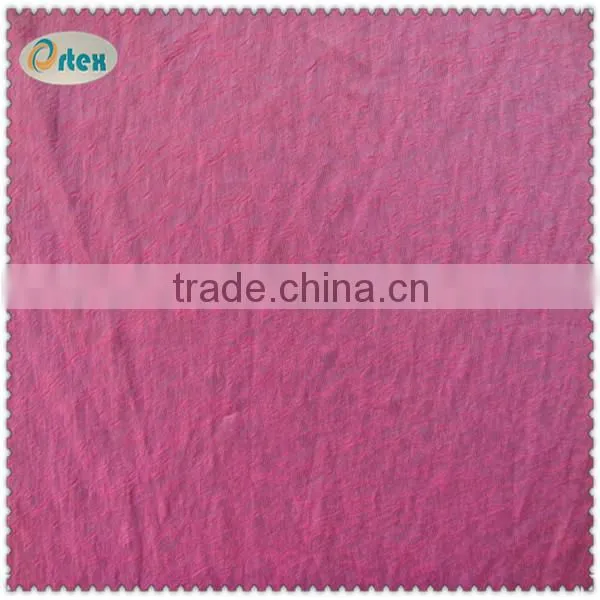 zhangjiagang 100 polyester slub filament knit fabric