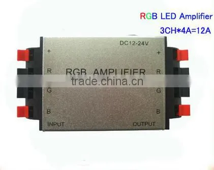 Best seller DC12V LED RGB Amplifier/RGB LED amplifer/driver RGB Amplifer