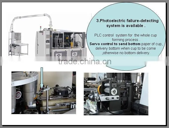 high speed Paper cup machine