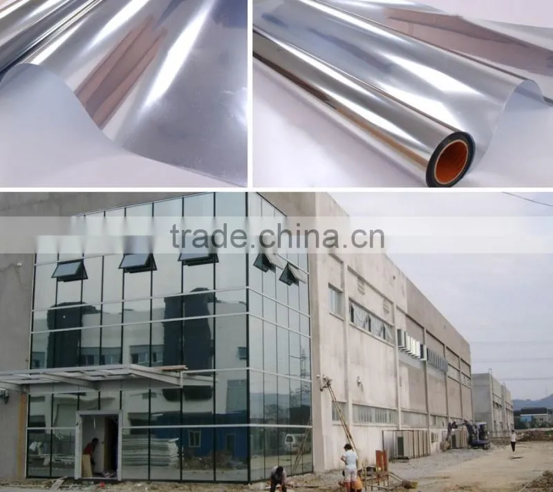 100 % UV resistant skin protective building glass film