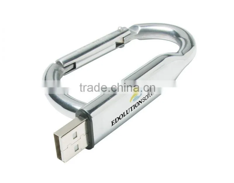 Metal case key chain U Flash Disk