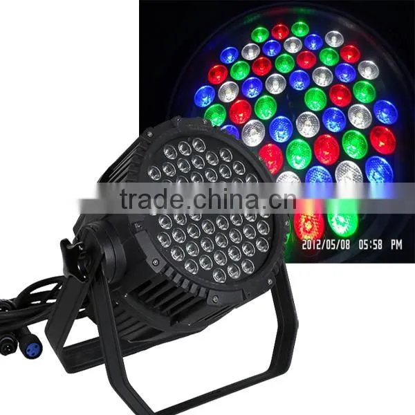 Best Selling 54 outdoor waterproof rgbw led par can