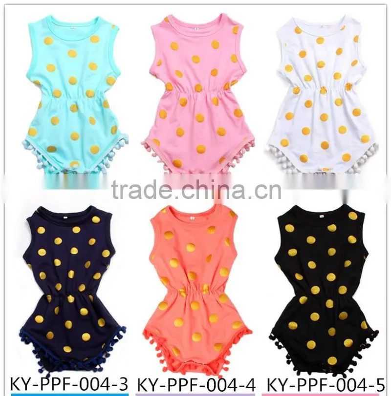 2016 toddler girl clothes boutique baby romper