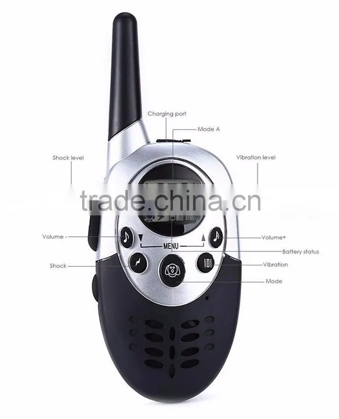 Rechargeable Waterproof Peted dog Electronic shock training collar E613