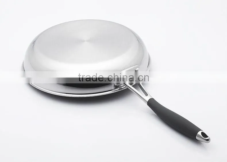 Charms Induction bottom Stainless Steel No oil ceramic coating pan