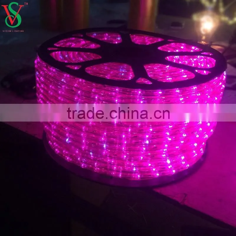 Outdoor 10mm 2wire Color led Rope Lights