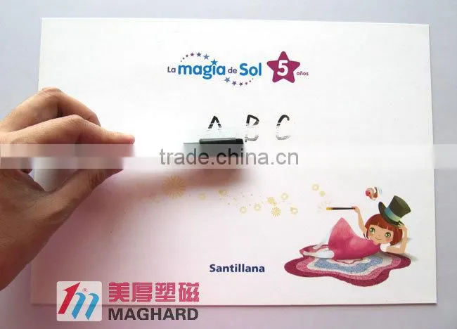magnetic dry erase book marker