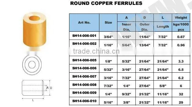 Aluminum Crimp Sleeve