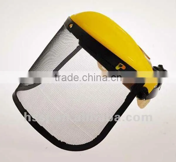 CE standard PA bracket 1.0mm PC visor safety helmet clear face visor