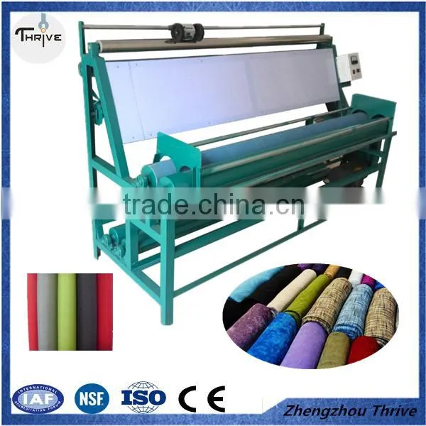 Long time working fabric measuring machine/fabric rolling machine/roller