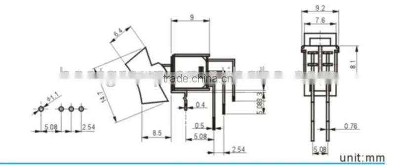 truck rocker switch SRLS-202-A4
