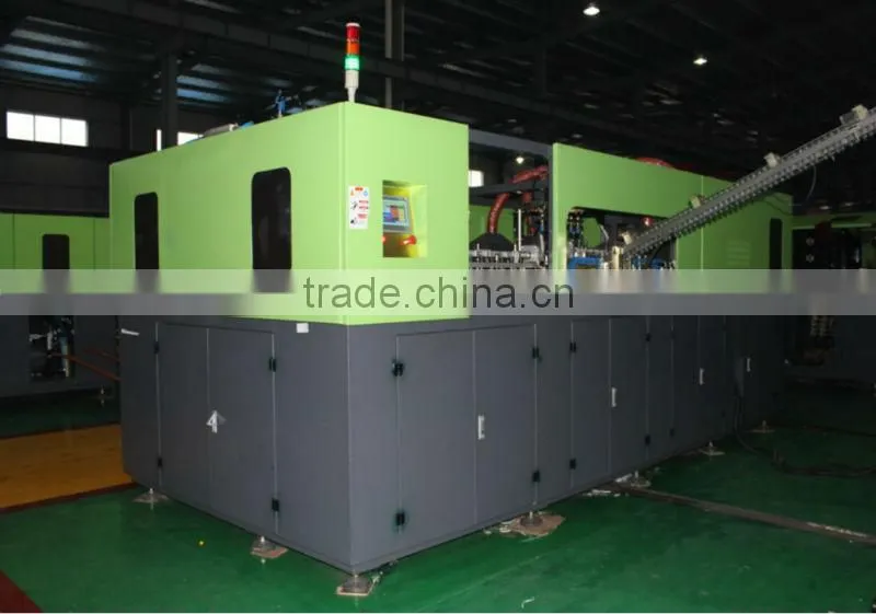 six cavities automatic pet bottle blowing machine