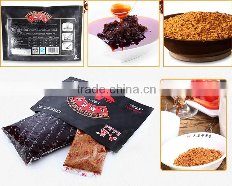 2016 newest chinese traditional food spicy flavor hot condiment sauce