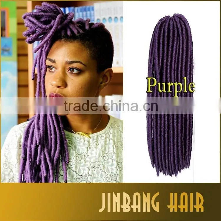 Janet Collection 2X Havana Mambo Twist Synthetic Dreadlocs New Premium Faux Locs Braids Crochet Twist Braid Hair dreadlocks