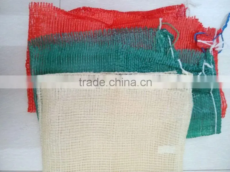 77x49cm red pp mesh netting bag