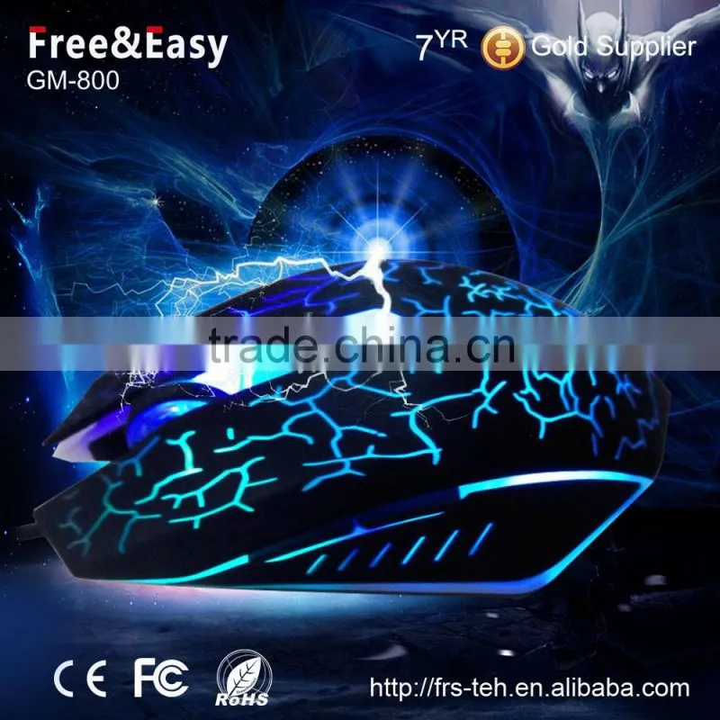 2016 New arrival customed logo high quality 6d high dpi gaming mouse