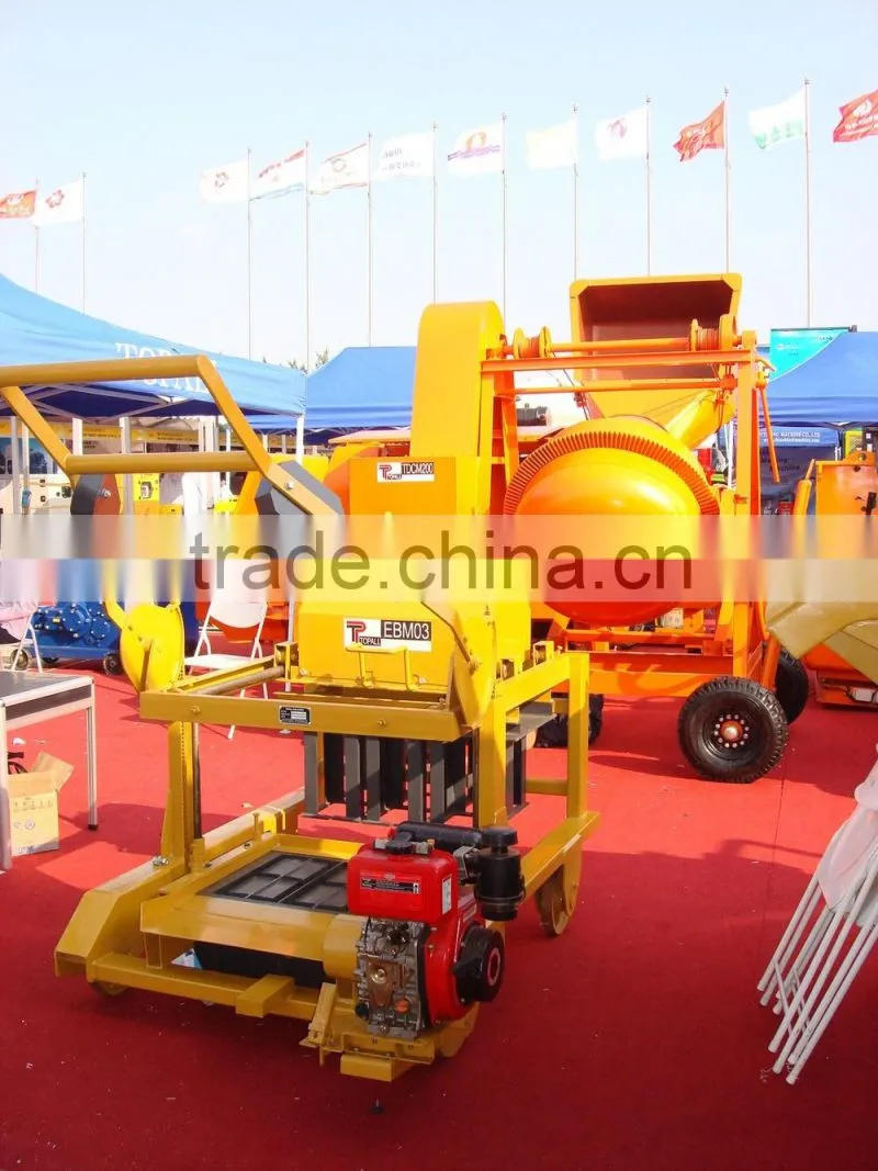 Containerized Export Algeria Market Diesel Cement Mixer