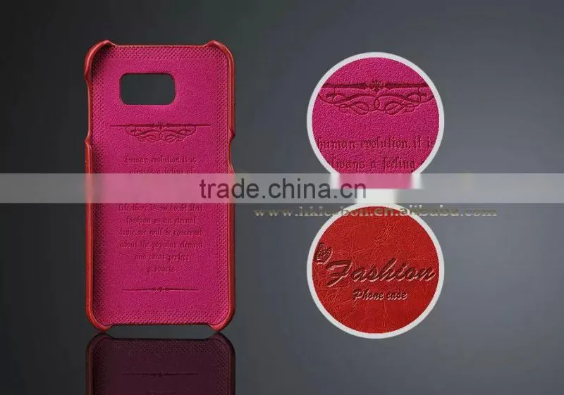 New Products For Samsung Galaxy S6 Leather Case, For Samsung Galaxy S6 Back Cover Case with Card Slots