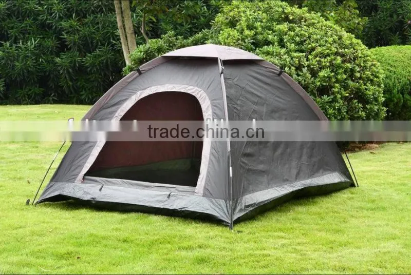 double layer stretch solar camping tent with canopy on top