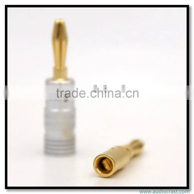 OEM speaker connector Audio Video Plug Male Banana