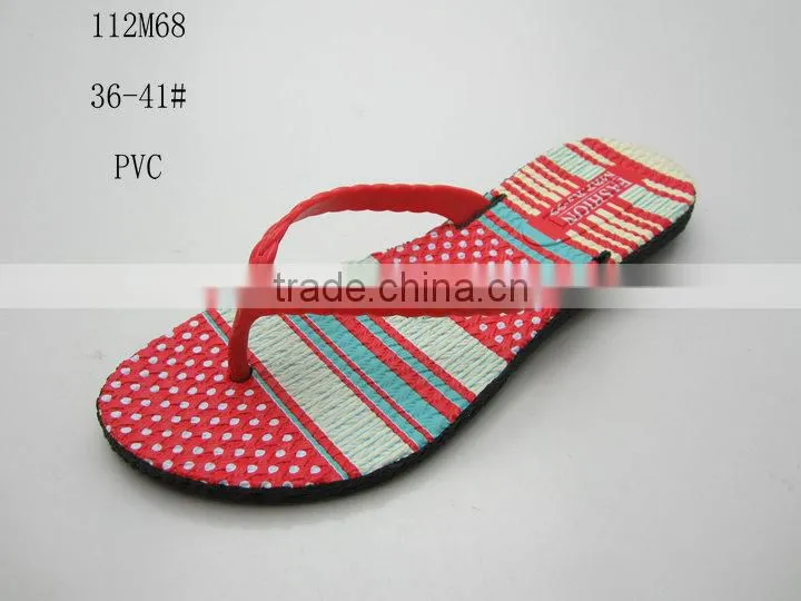 cheap and functional pvc foam shoe with brown sole