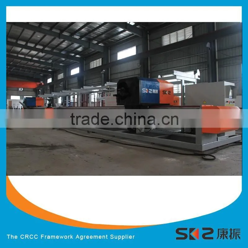 6-32mm fully automatic 4 directions rebar shaping center with two mobile bending units