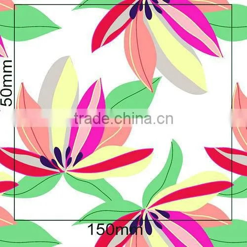 spandex nylon shiny knitting fabric for swimwear