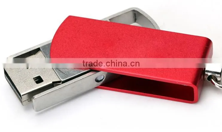 Metal Swivel usb flash drives bulk cheap with key ring