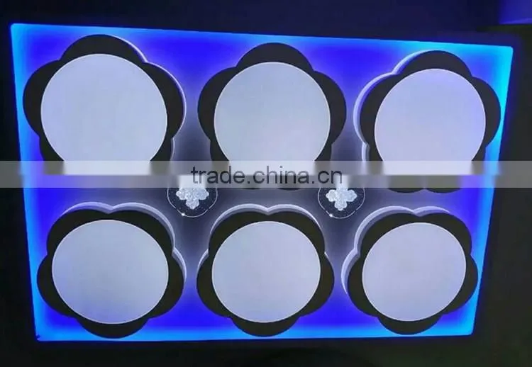 FACTORY PRICE! modern iron ceiling light for living room,white color