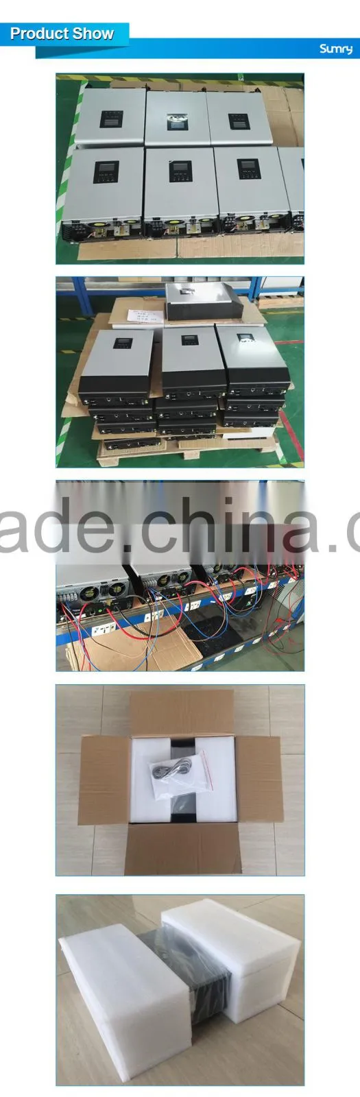 For home solar system 4KVA 3200W pure sine inverter with PWM controller
