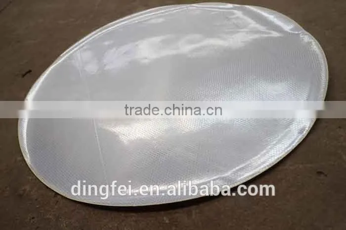 Micro prismatic round reflective film for Safety Warning