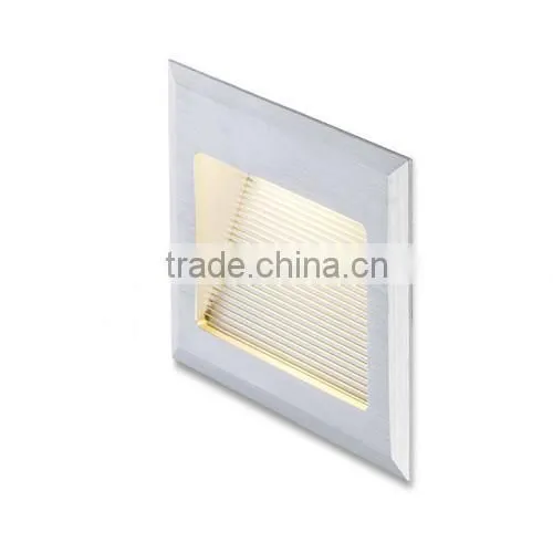 indoor square 87*87mm stair led light/recessed stair light/stair step light