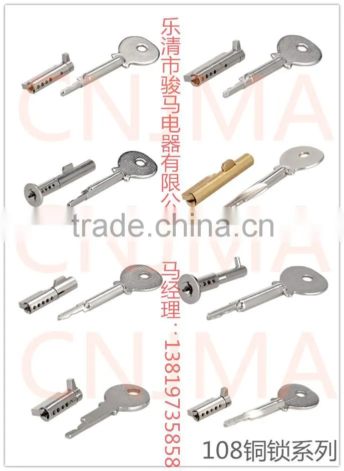 Metal security cam locks
