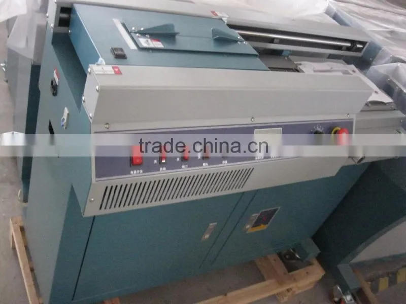 competitive factory price 55H-A4 55mm hot glue booking bind machine