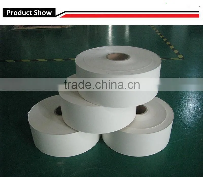 Self adhesive ultra destructible label material