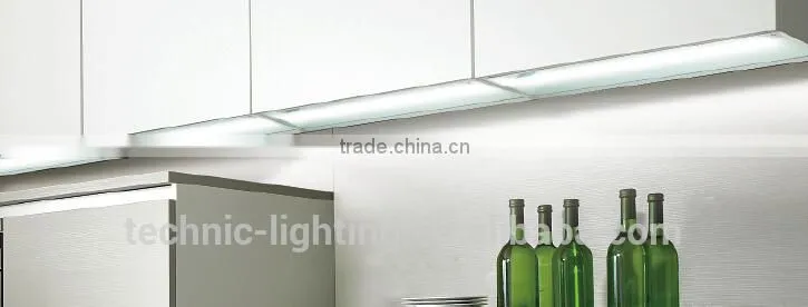 LED under cabinet panel light with IR sensor switch