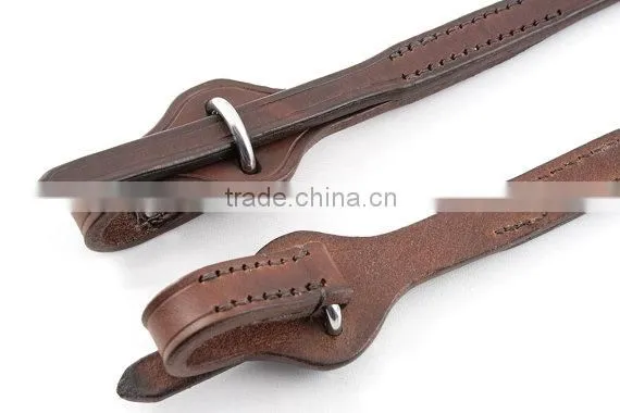split reins leather whips,horse bridle