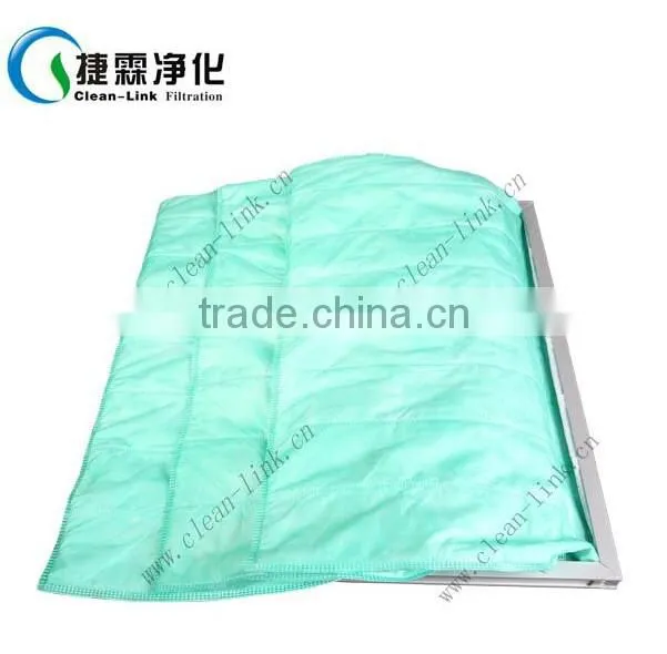 F6 Synthetic Fiber Pocket Filter for bags