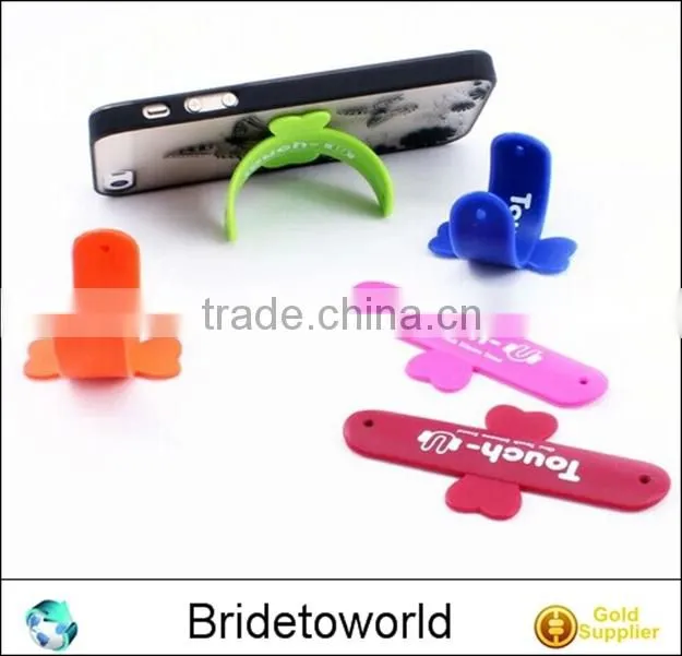 Factory supply hot Touch U Silicone Smart Phone Stand Holder stand mount